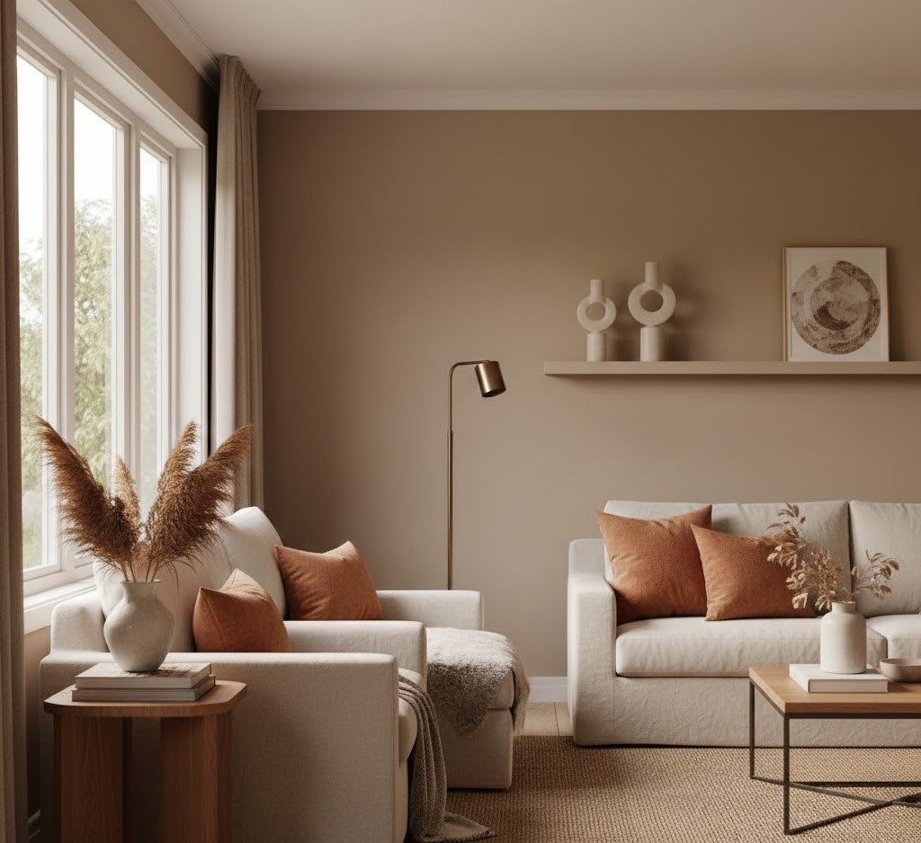 Stylish New Zealand lounge interior