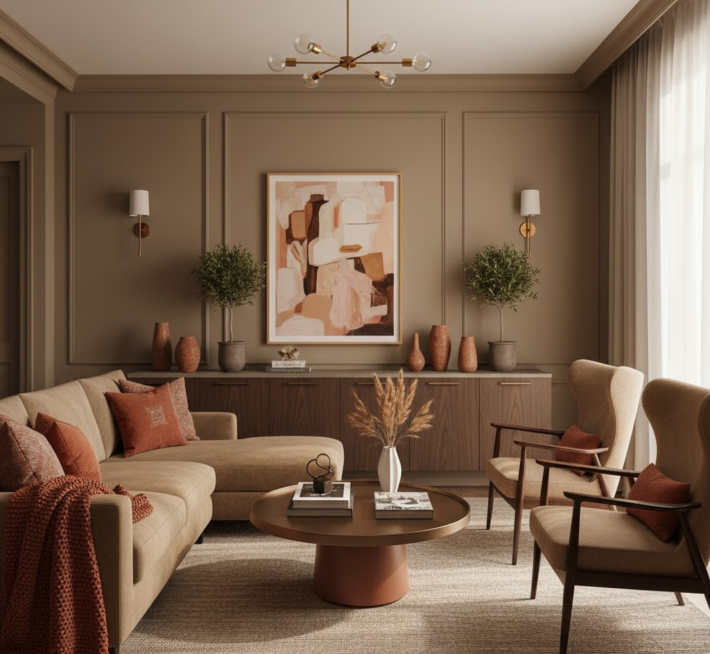 Elegant lounge styling